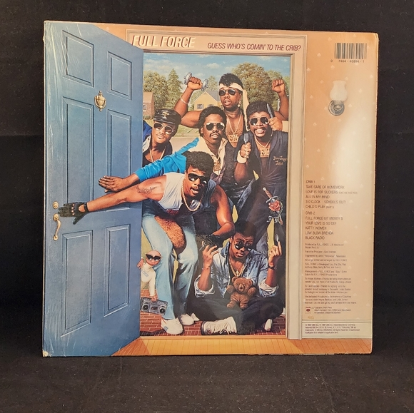 1987 FULL FORCE "Guess Who's Coming To The Crib?" LP Album Vinyl Record CBS Inc - Picture 2 of 9
